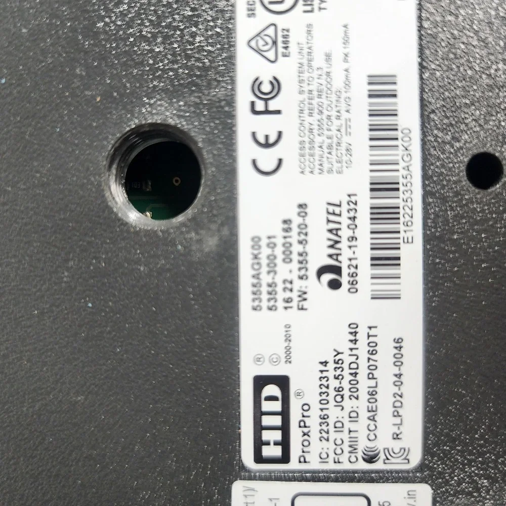 READ HID 5355AGK14 ProxPro with Keypad Access Control Reader Gray - Assa Abloy‎
